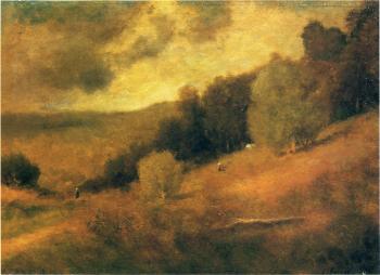 George Inness : Stormy Day